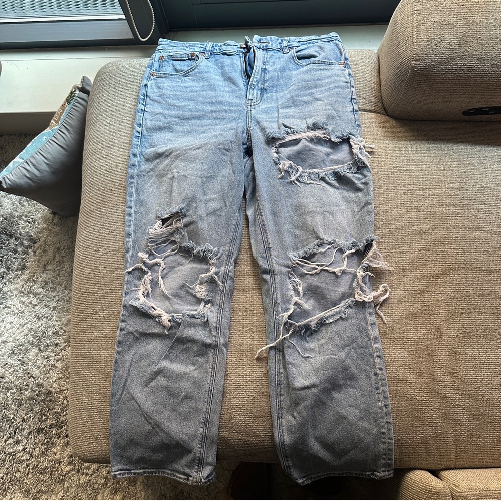American Eagle curvy 90s Straight jeans